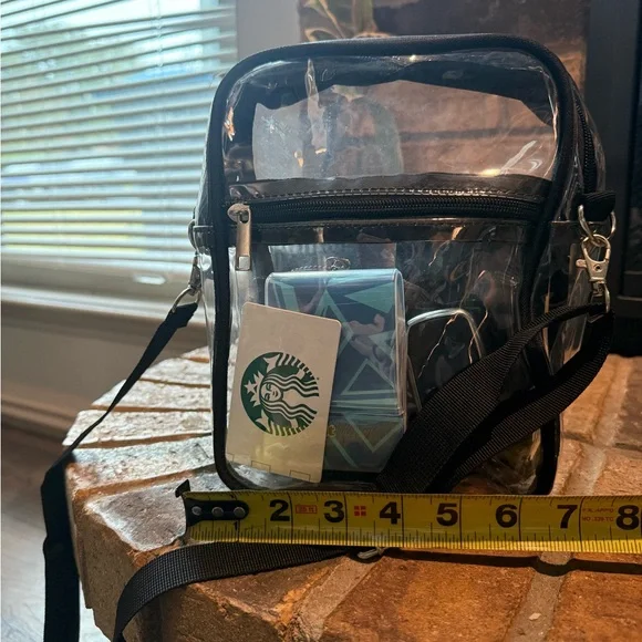 Clear Stadium Crossbody Bag - Picture 4 of 11